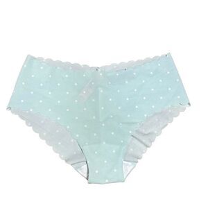 Victoria’s Secret Mint Polka Dot Hiphugger Hipster Panty Size Medium NWT